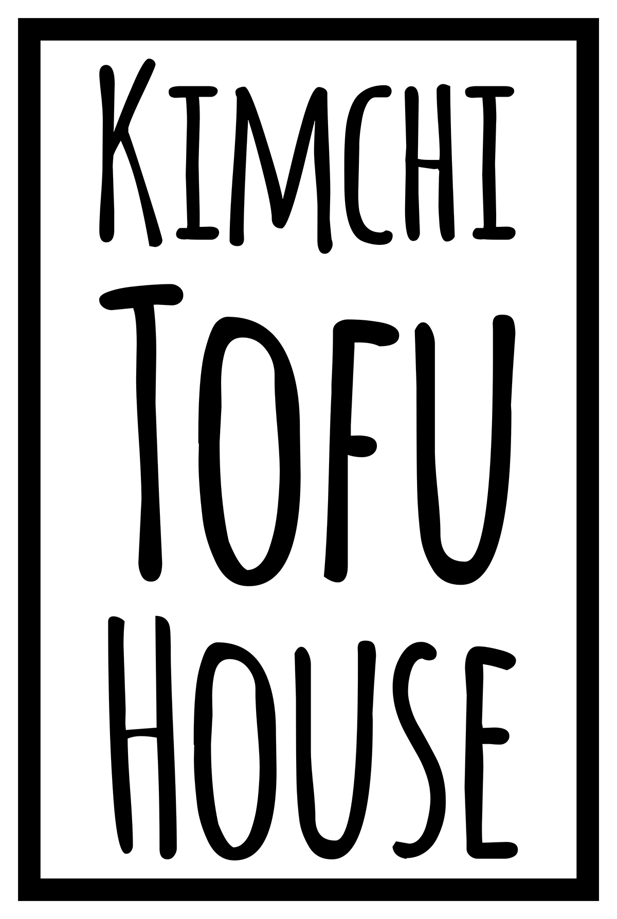 Kimchi Tofu House